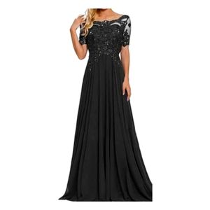 Black formal dress size 12